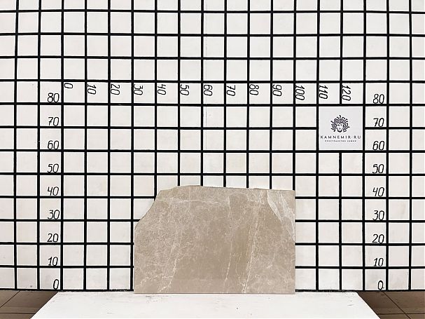Заготовка  (590х330х20 мм)/Мрамор Burdur Beige/Бежевый/Полировка - изображение 1