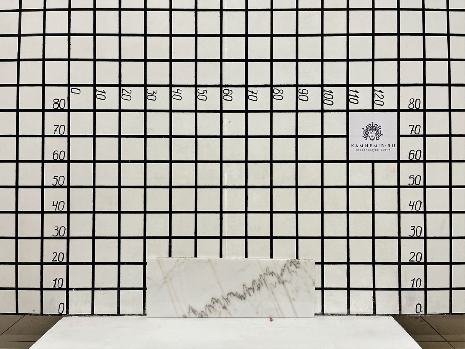 Изображение Заготовка  (640х220х18 мм)/Мрамор Guangxi White/Белый/Полировка