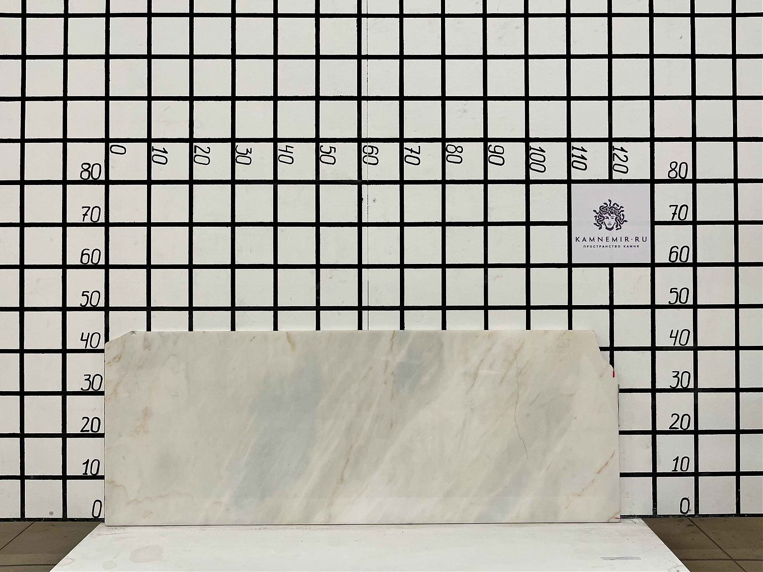 Изображение Заготовка F2553 (1110х420х20 мм)/Мрамор Bianco Lasa Vena Oro/Белый/Полировка