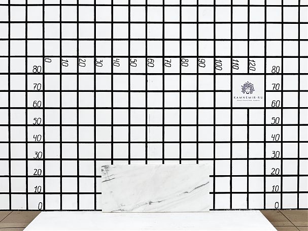 Заготовка F3351 (620х260х20 мм)/Мрамор Panda White/Черно-белый/Полировка - изображение 1