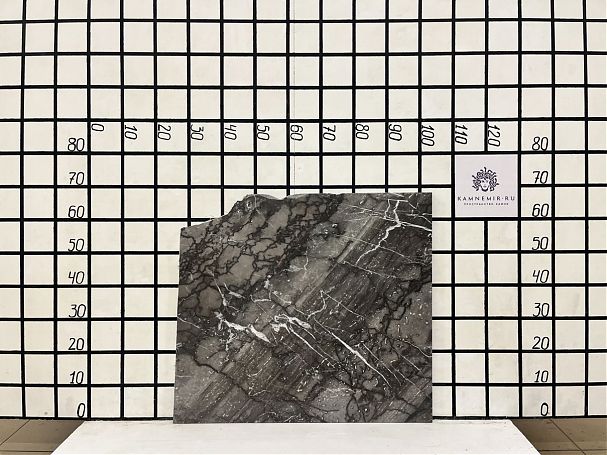 Заготовка  (700х550х20 мм)/Мрамор Arabescato Gridjio/Серый/Полировка - изображение 1