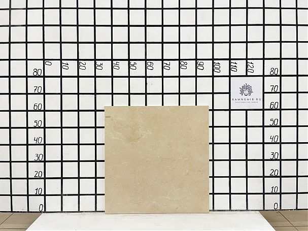 Заготовка F4182 (600х550х20 мм)/Мрамор Crema Marfil/Бежевый/Полировка - изображение 1