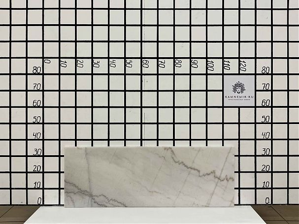 Заготовка F3137 (1020х360х18 мм)/Мрамор Guangxi White/Белый/Полировка - изображение 1