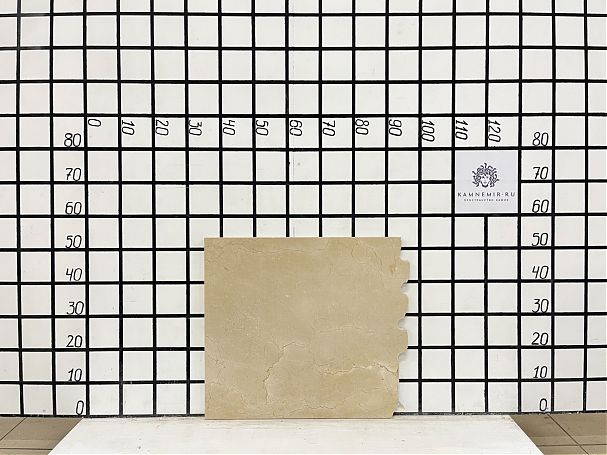 Заготовка F4194 (550х530х20 мм)/Мрамор Crema Marfil/Бежевый/Полировка - изображение 1