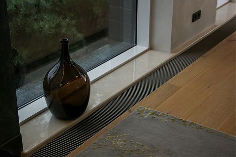 Подоконники из Crema Marfil