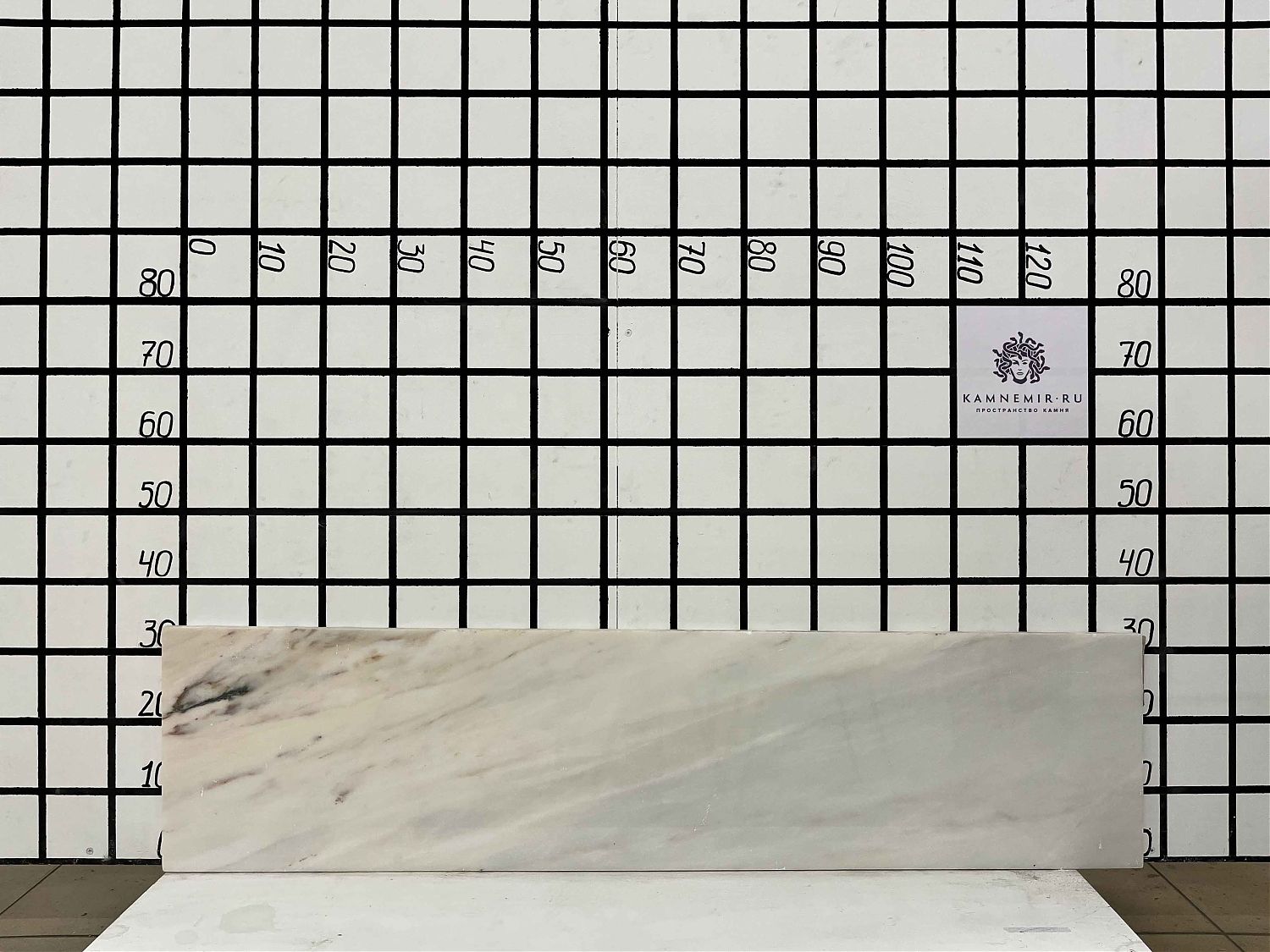 Изображение Заготовка F2606 (1360х320х20 мм)/Мрамор Bianco Lasa Vena Oro/Белый/Полировка