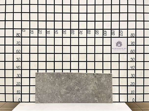 Заготовка  (900х340х20 мм)/Мрамор Tundra Grey/Серый/Полировка - изображение 1
