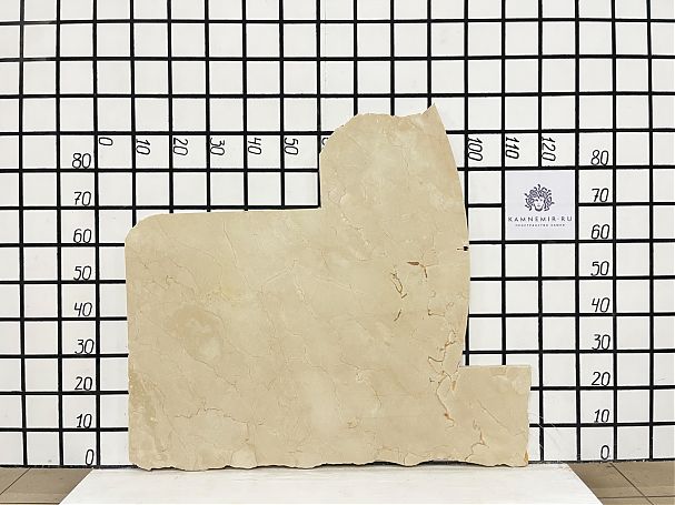 Заготовка F4177 (850х600х20 мм)/Мрамор Crema Marfil/Бежевый/Полировка - изображение 1