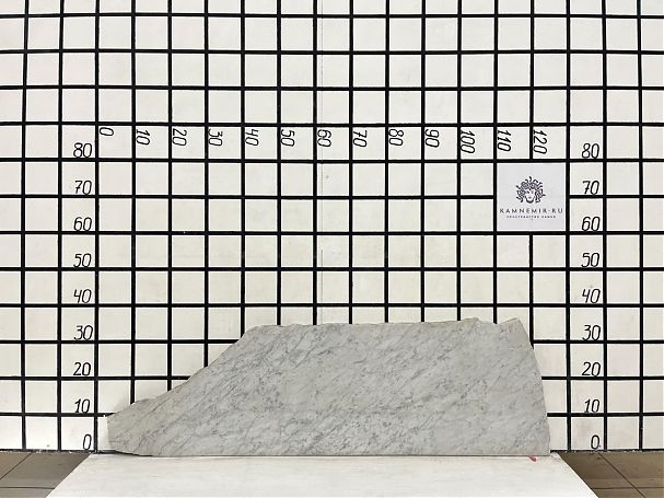Заготовка F7071 (700х300х20 мм)/Мрамор Bianco Carrara/Белый/Полировка - изображение 1