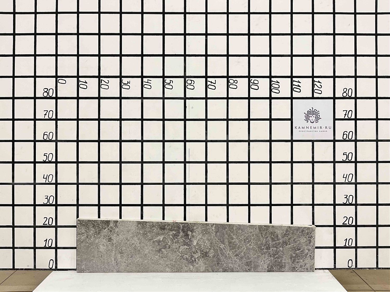 Изображение Заготовка F3243 (1080х200х20 мм)/Мрамор Tundra Grey/Серый/Полировка