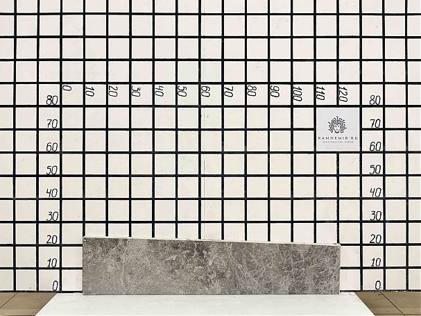 Заготовка F3243 (1080х200х20 мм)/Мрамор Tundra Grey/Серый/Полировка - изображение 1