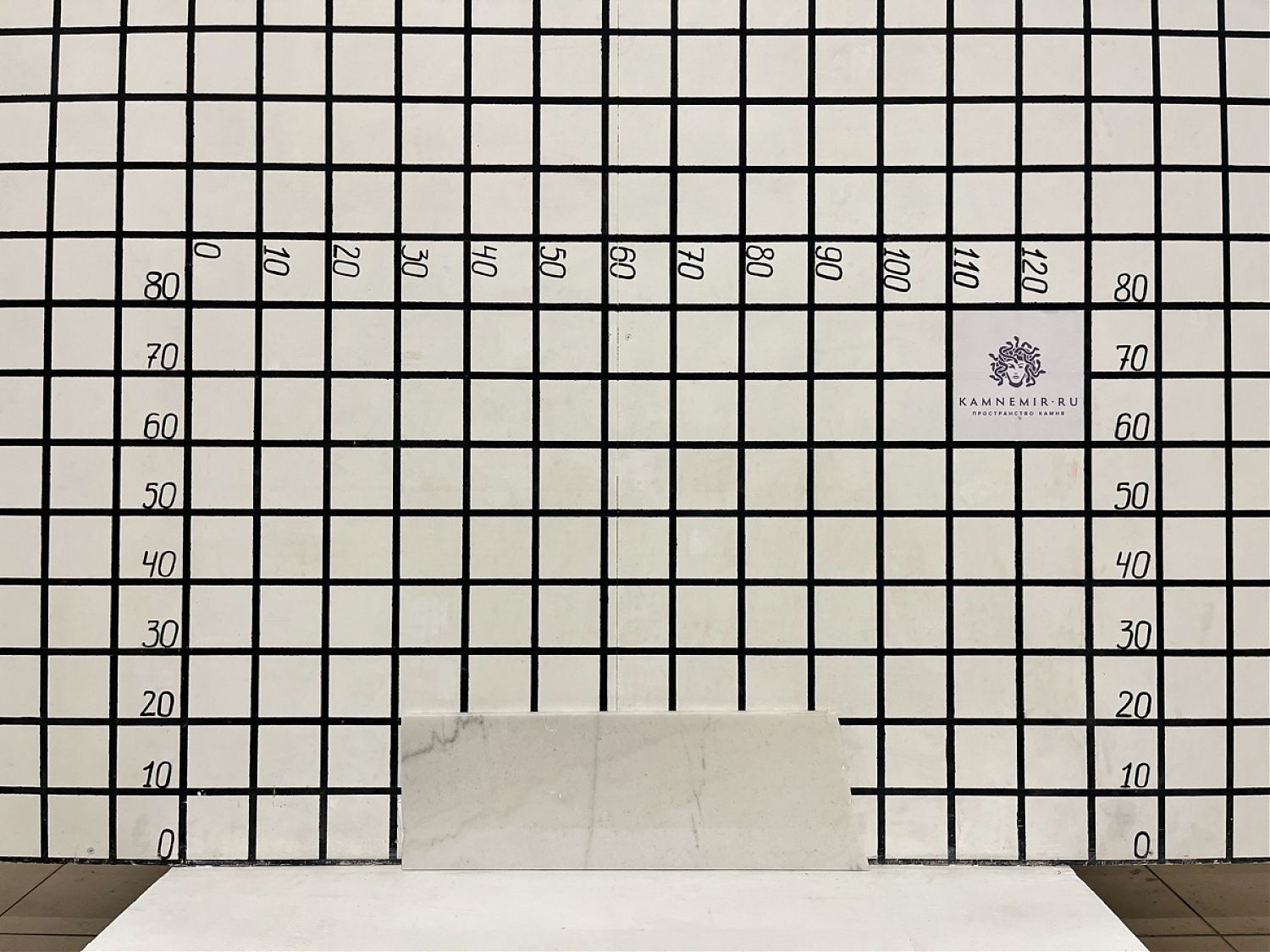 Изображение Заготовка  (600х200х18 мм)/Мрамор Guangxi White/Белый/Полировка