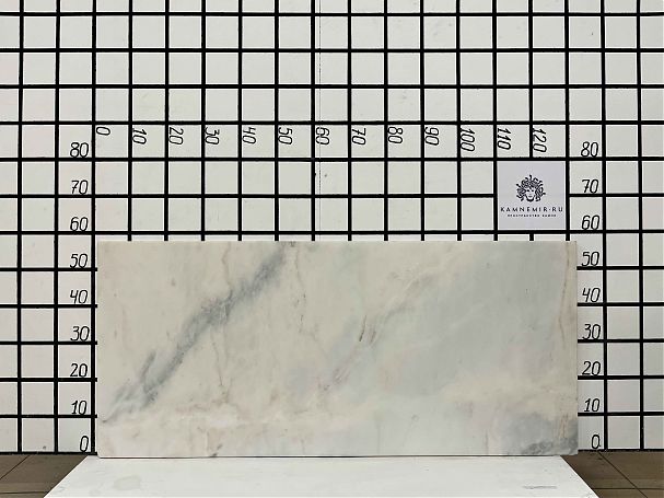 Заготовка F2537 (1270х550х20 мм)/Мрамор Bianco Lasa Vena Oro/Белый/Антик - изображение 1