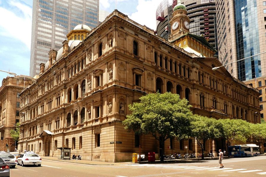 Историческое здание в центре Сиднея